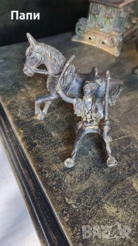 Бронзов африкански войн от средата на 20-ти век., снимка 4 - Други ценни предмети - 42768137