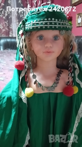 накит  с  пендари  за глава с кърпа, снимка 12 - Антикварни и старинни предмети - 52753749