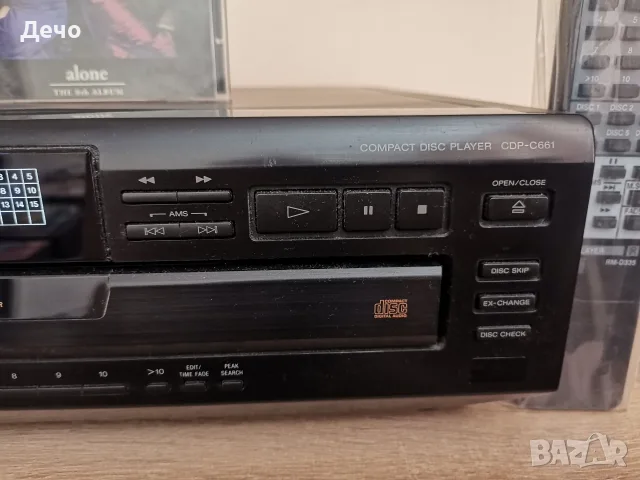 Cd player Cdp-C661 Cd Changer, снимка 4 - Декове - 56001698