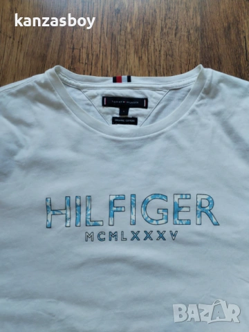 Tommy Hilfiger - страхотна мъжка тениска L , снимка 3 - Тениски - 54044780