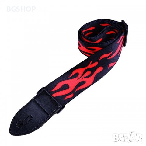 Колан за китара - Fire, снимка 3 - Китари - 37159762