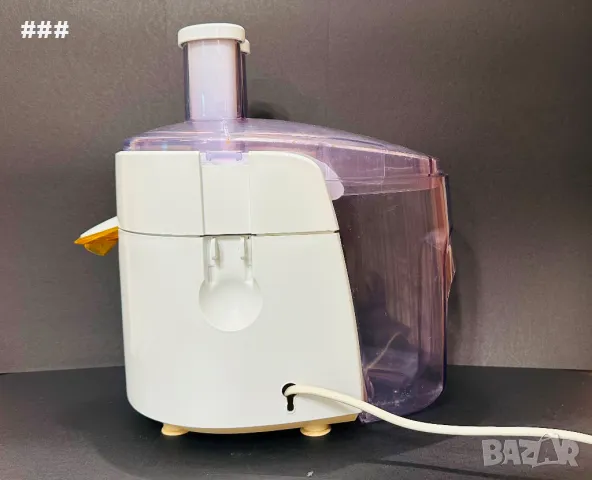 Много запазена и малко използвана сокоизтисквачка Philips HR1851, 500W, снимка 4 - Сокоизстисквачки и цитрус преси - 49901233