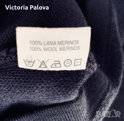 Вълнена тениска SOLARIA Италия, снимка 4 - Тениски - 42866176