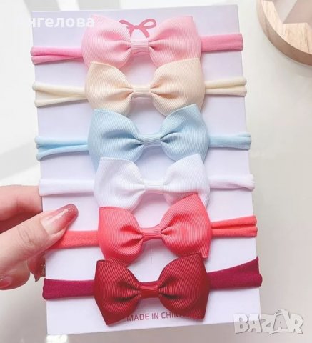 Комплект ленти за глава , снимка 5 - Шноли, диадеми, ленти - 38261554