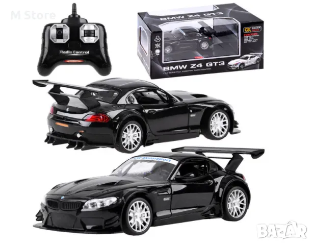 Спортен автомобил BMW Z4 GT3, С дистанционно управление, 1:18, снимка 2 - Коли, камиони, мотори, писти - 48242132