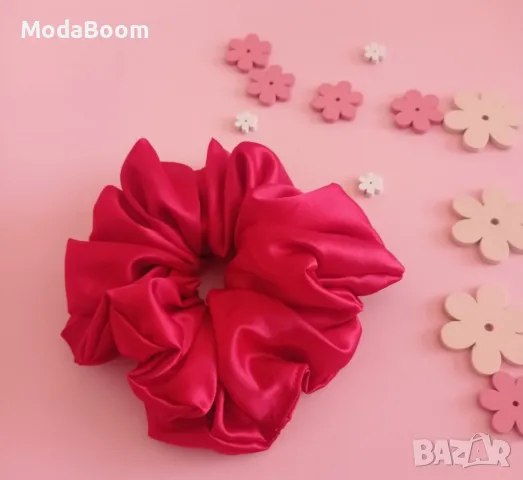 Сатенено скрънчи Red Wine