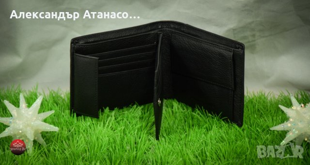 Персонализирано мъжко портмоне без закопчалка от естествена кожа , снимка 6 - Портфейли, портмонета - 30768957