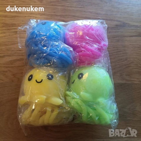 Комплект 4 броя многократни водни балони OCTO Buddies (октоподчета), снимка 7 - Други - 52547450