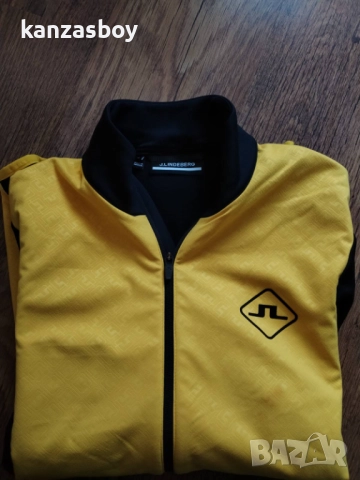 J.Lindeberg Men's Archie Mid Layer Jacket - страхотно мъжко горнище М, снимка 9 - Спортни дрехи, екипи - 52793425