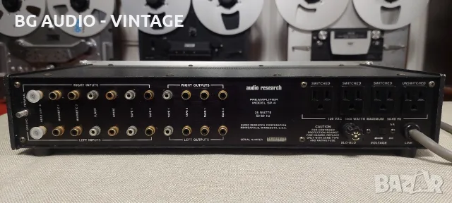 AUDIO RESEARCH SP-4 предусилвател, снимка 7 - Ресийвъри, усилватели, смесителни пултове - 55946757