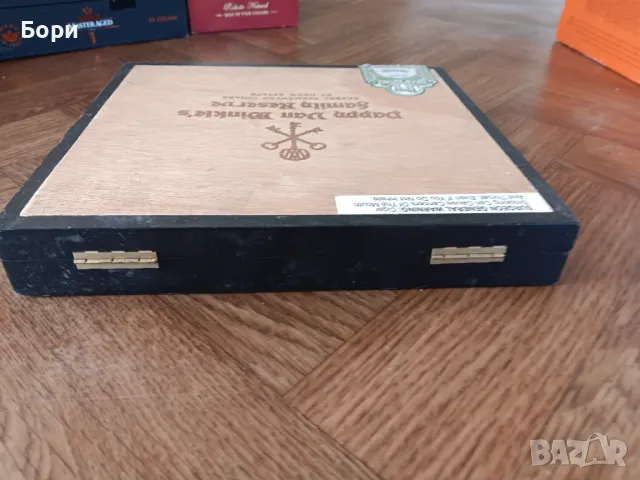 Кутия от пури дървена, снимка 5 - Други ценни предмети - 50320249