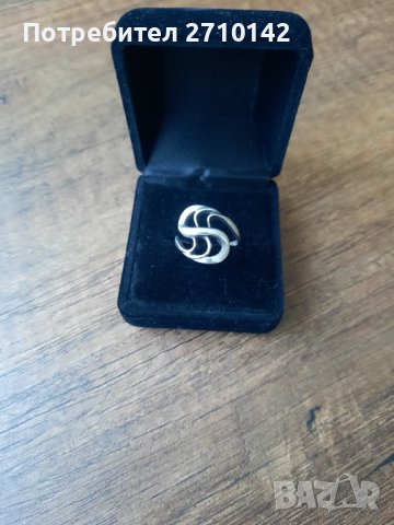 Сребърен пръстен, снимка 5 - Пръстени - 36750347