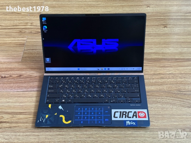 Asus ZenBook 14`i7-8565U/Nvidia MX150/512GB NVMe/8GB RAM/Full HD IPS