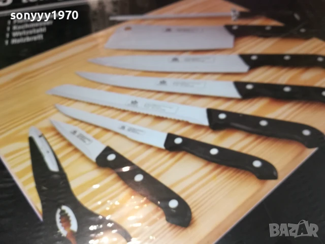 НОЖОВЕ С ДЪСКА-ВНОС ГЕРМАНИЯ 3105251845, снимка 3 - Ножове - 50497646