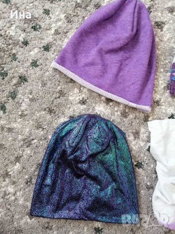 Зимен сет- шапки, шалове и ръкавици , снимка 6 - Шапки, шалове и ръкавици - 30939896