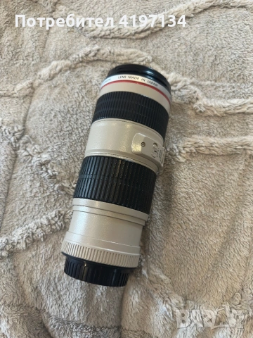 Canon 70-200mm F4 L USM професионален телеобектив