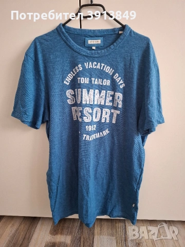 Мъжка тениска TOM TAILOR, снимка 3 - Тениски - 54156775