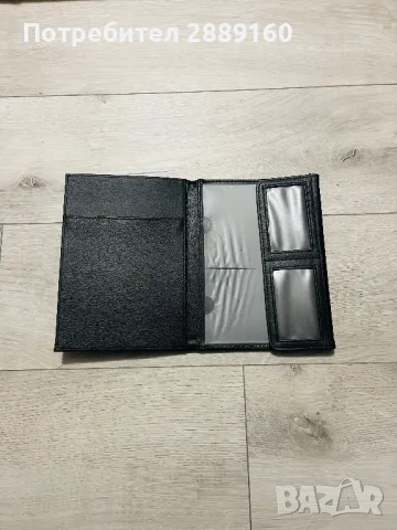 Оригинален кожен калъф за документи за BMW, снимка 4 - Аксесоари и консумативи - 48274635