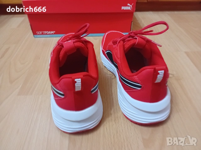 Червени маратонки Puma 44 номер 28.5см 40 евро, снимка 3 - Маратонки - 54058023
