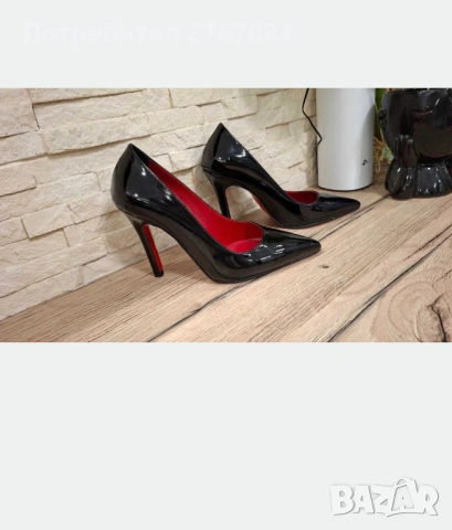 Дамски обувки на ток, снимка 2 - Дамски обувки на ток - 54344835