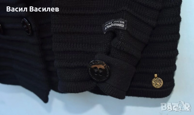 Maison Scotch дамска черна жилетка 100% памук, снимка 5 - Жилетки - 51934855