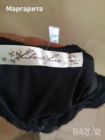 Нова черна дантелена рокля с етикет, снимка 2 - Рокли - 49908952