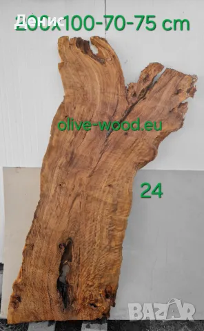 Дървен материал от маслина (янове) и шайби, снимка 6 - Маси - 28068569