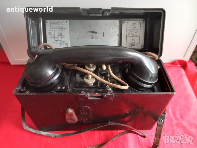 Нацистки Военен Телефон ,Свастики Вермахт ВСВ 1949г.