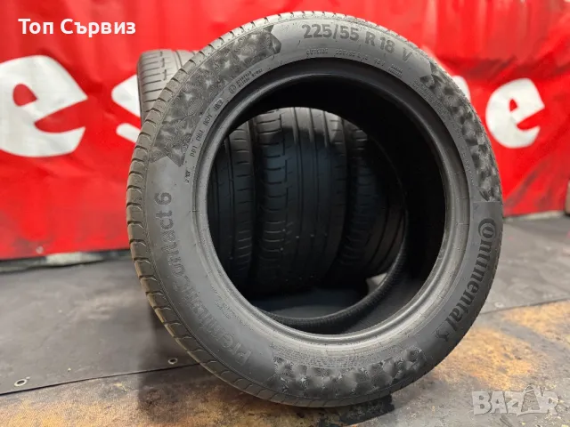 225 55 18, Летни гуми, Continental PremiumContact6, 4 броя, снимка 5 - Гуми и джанти - 49864005