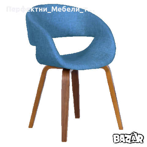 Дизайнерско кресло-трапезен стол с тапицерия-лилав,син,зелен,кафяв,сив,черен цвят дамаска, снимка 4 - Столове - 44556065