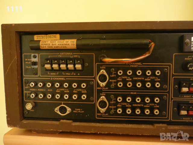 SANSUI QRX-6500, снимка 10 - Ресийвъри, усилватели, смесителни пултове - 35323819