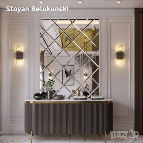 Огледални стикери за стена 32 броя – Лесен начин да преобразиш дома си с модерна елегантност