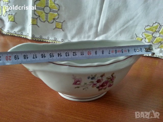 Български порцелан сосиера , снимка 3 - Антикварни и старинни предмети - 42474802