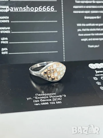 Сребърен пръстен 925, снимка 5 - Пръстени - 50892398