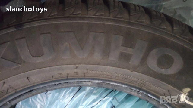 Гуми Kumho 195/65/15, втора употреба, снимка 5 - Гуми и джанти - 52215532