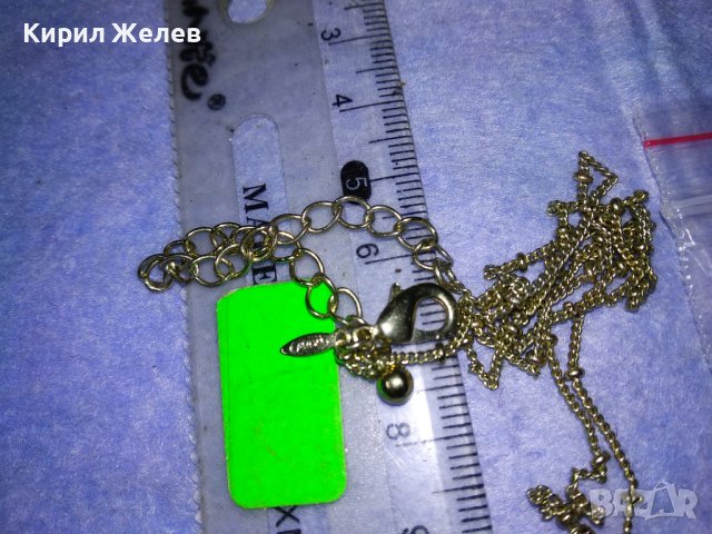 ФАСЕТИРАН КРИСТАЛЕН МАРКОВ ФЕШЪН АРТ МЕДАЛЬОН на AVON с КРАСИВА ФИНА ВЕРИЖКА ЕЙВЪН 37695, снимка 8 - Колиета, медальони, синджири - 40689840