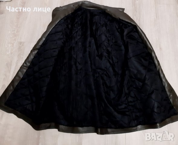 Две мъжки български кожени якета от еко кожа , снимка 9 - Якета - 19898841