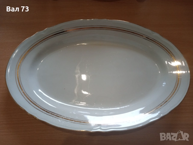 Порцеланов супник,сосиера  и овална чиния, снимка 10 - Сервизи - 51981650