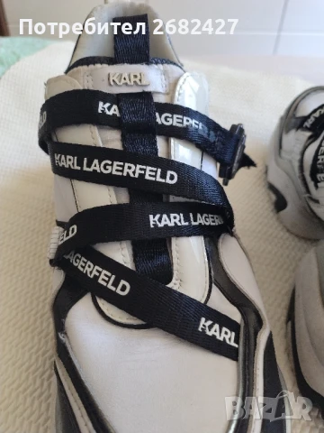 Karl Lagerfeld Спортни Сникърси KL62320 Бял , снимка 3 - Други - 51317626