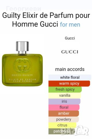 Gucci Guilty Elixir 2023 , снимка 3 - Мъжки парфюми - 42378181