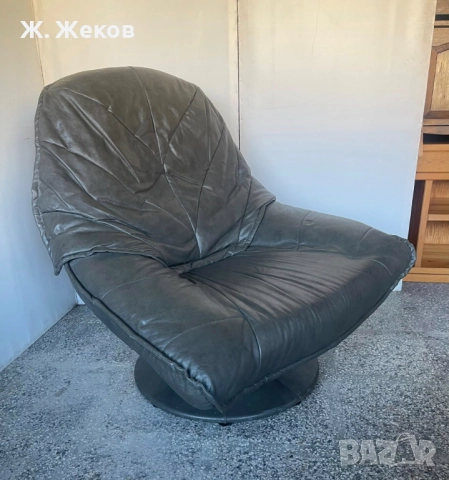 Кожен фотьойл