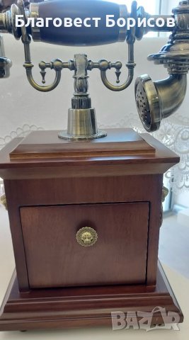 Нов Ретро Телефон със Шайба Работещ - Аналогов , снимка 5 - Други - 39704695