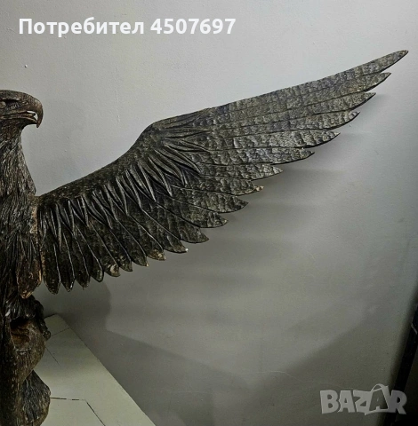 Скулптурата на Орел 1890г., снимка 5 - Статуетки - 53076920