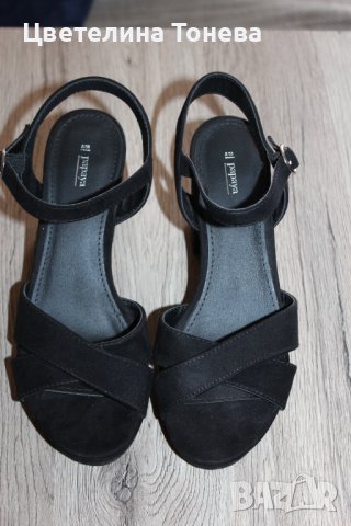 сандали на ток 38номер, снимка 4 - Сандали - 37324621