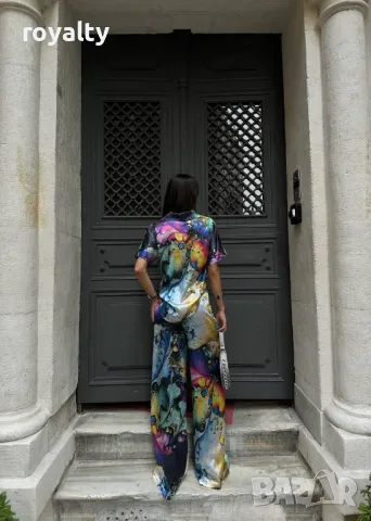 Дамски комплекти със сатен Два цвята , снимка 9 - Комплекти - 50394624