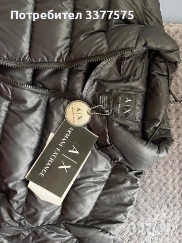 Armani exchange черно яке, снимка 12 - Якета - 44494200