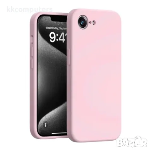 iPhone 16e Силиконов кейс bSmart Silicone Soft Cover и Протектор, снимка 2 - Калъфи, кейсове - 49916981
