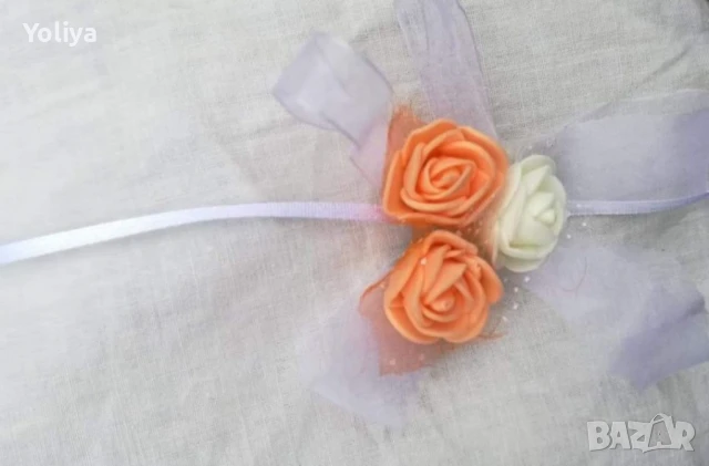 Сватбени бутониери и гривни, снимка 5 - Гривни - 51161441