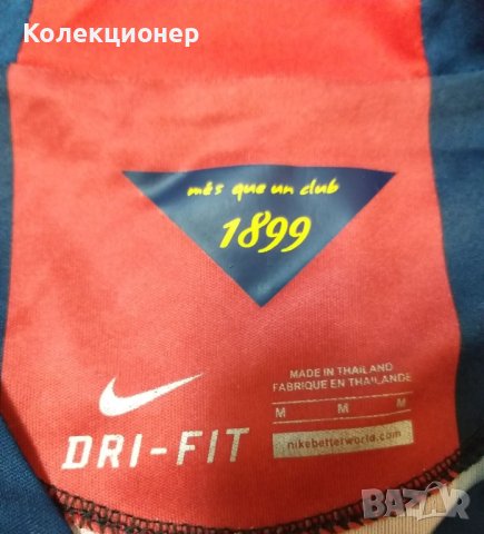 Фланелка на Меси Барселона Nike, автентична, с номер 10, снимка 3 - Футбол - 41104613