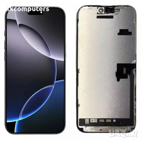 GX OLED Съвместим LCD Дисплей за iPhone 17 Pro 6.3 + Тъч скрийн / Черен / Баркод : 484555